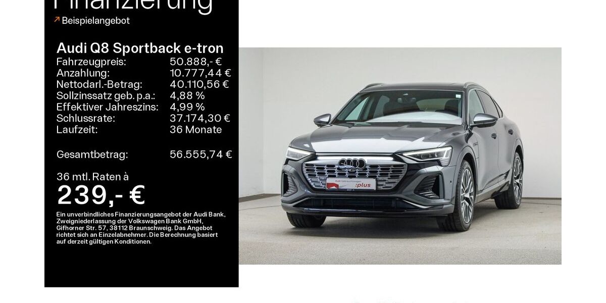 Audi Q8 e-tron 49.900 km 49.888 &euro; Mühlheim 63165