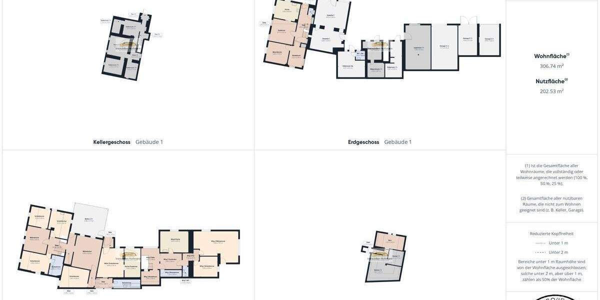 Mehrfamilienhaus, Wohnhaus Hasselroth Niedermittlau - 2 Zimmer, 307 m&sup2;, 489.000&euro; | Angebot:25699003