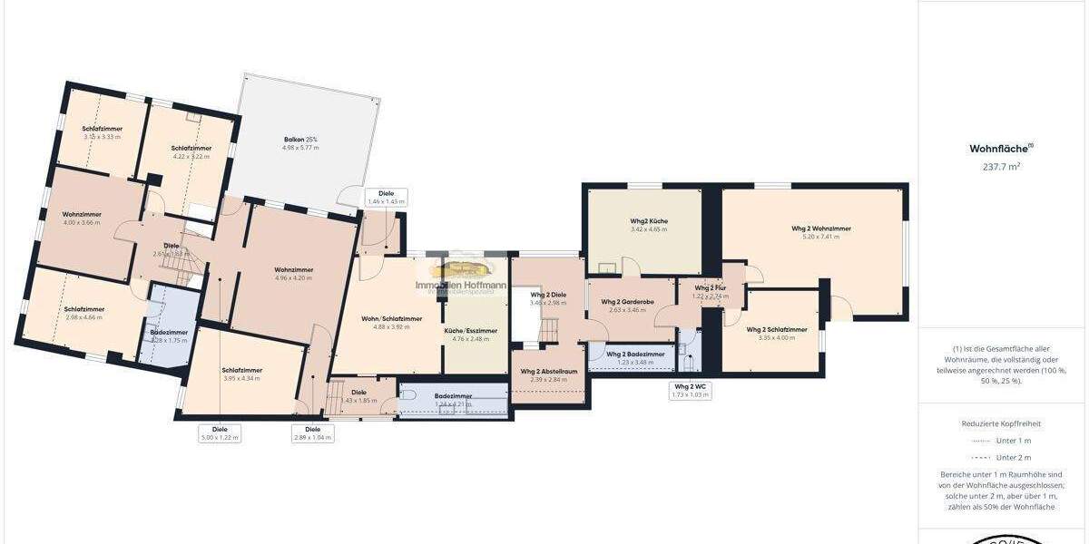 Mehrfamilienhaus, Wohnhaus Hasselroth Niedermittlau - 2 Zimmer, 307 m&sup2;, 489.000&euro; | Angebot:25699003