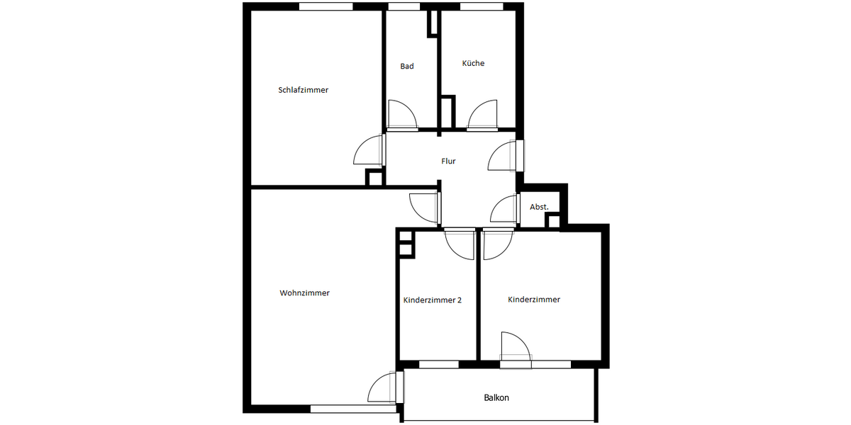 Frankfurt-Heddernheim: Gut geschnittene 4-Zimmer-Wohnung mit Balkon! - Etagenwohnung Frankfurt am Main Nord-West | Angebot:26618559