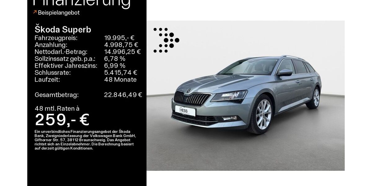 Skoda Superb 121.000 km 19.995 &euro; Büdingen-Düdelsheim 63654