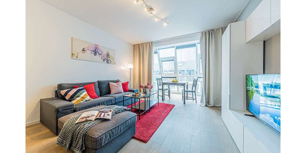 Etagenwohnung Frankfurt Bahnhofsviertel - 2 Zimmer, 55 m&sup2;, 1.695&euro; | Angebot:24529442