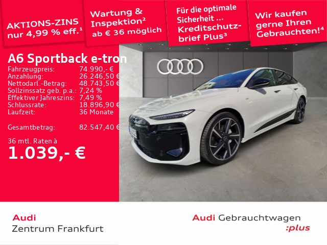 Audi A6 e-tron 9.900 km 74.990 &euro; Frankfurt am Main 60314