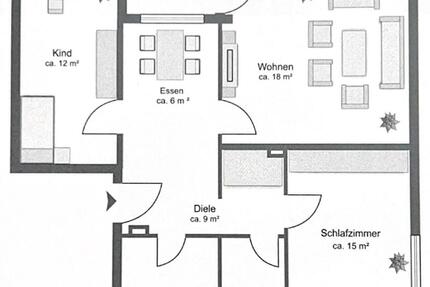 Wohnung Hanau Groß-Steinheim - 3 Zimmer, 71 m&sup2;, 198.000&euro; | Angebot:26608714